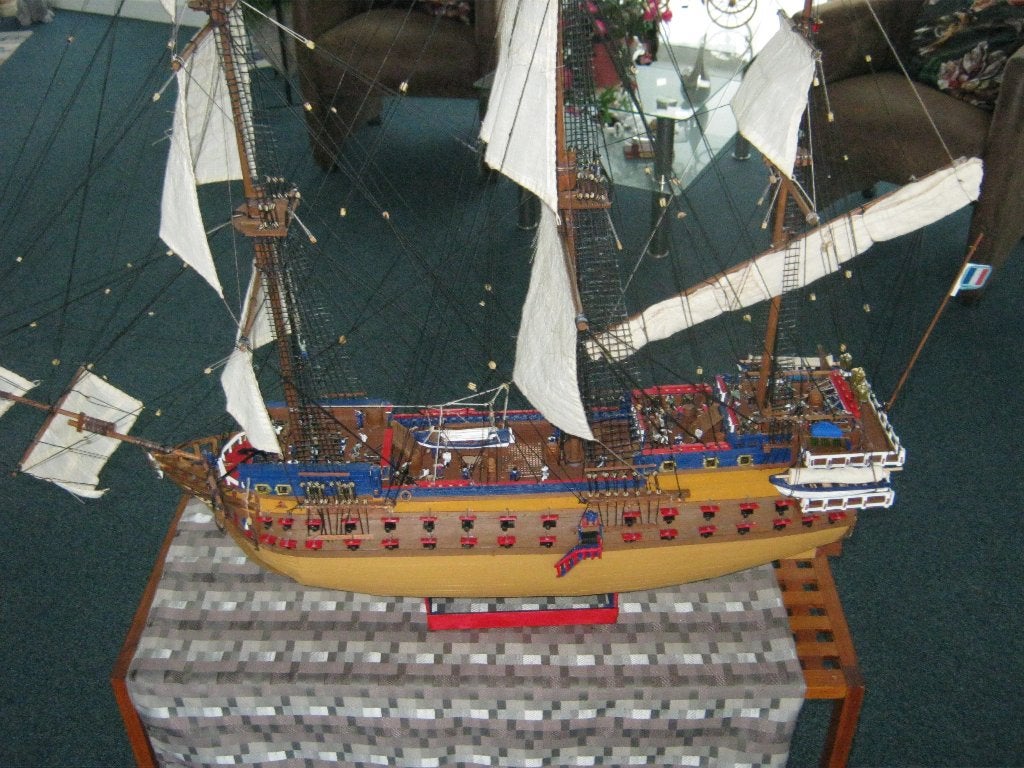 Scheepsmodel-Modelschip. FRANS GALJOEN., Ophalen, Zo goed als nieuw