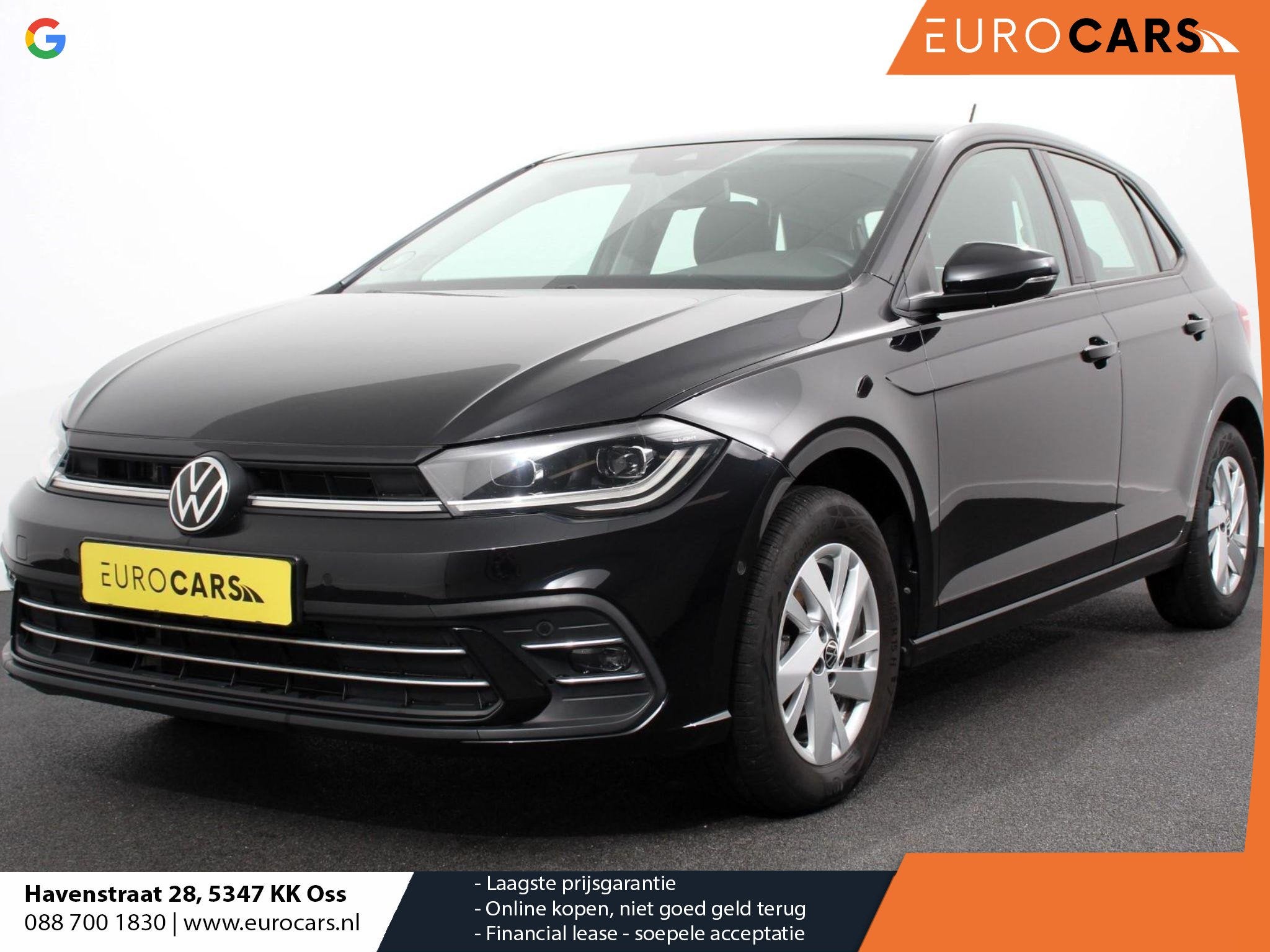 Volkswagen Polo 1.0 TSI 95pk DSG Style Navigatie Apple Carpl, Auto's, Volkswagen, Stof, Gebruikt, 95 pk, 1104 kg