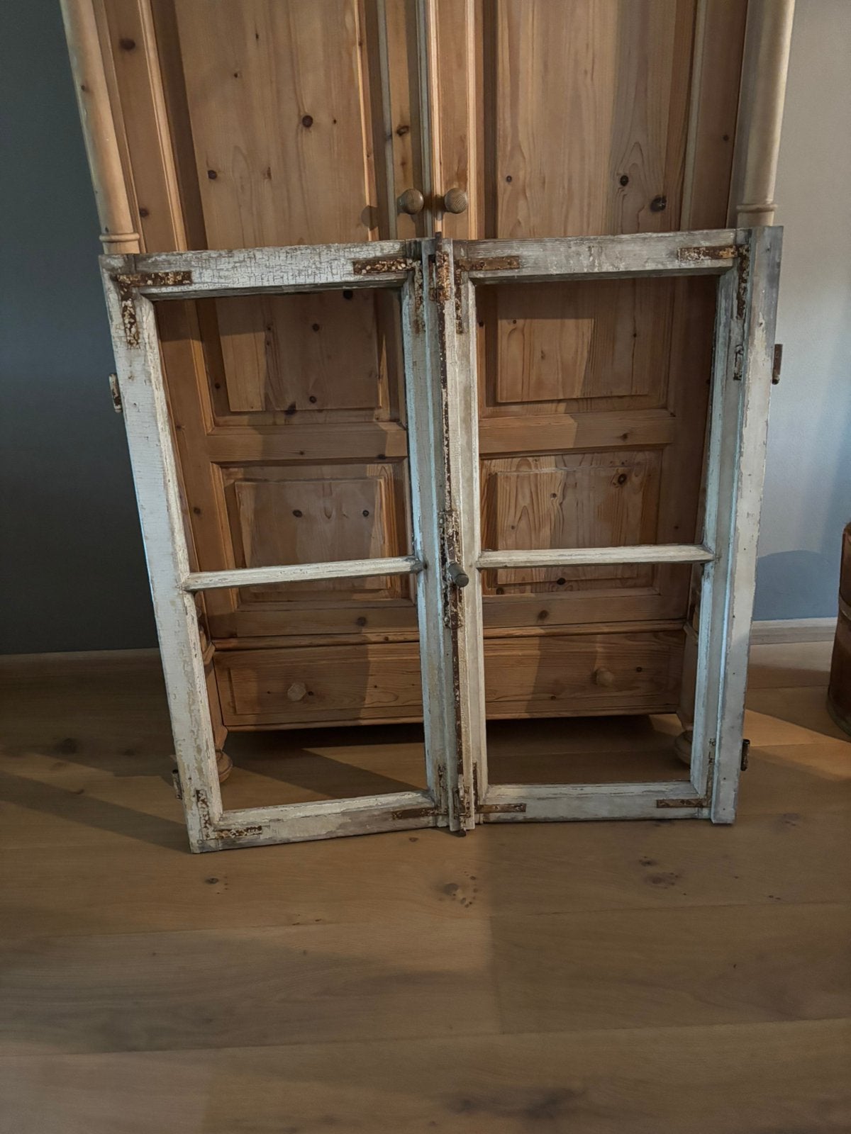Kozijnen ramen brocante koopje, Ophalen, Gebruikt