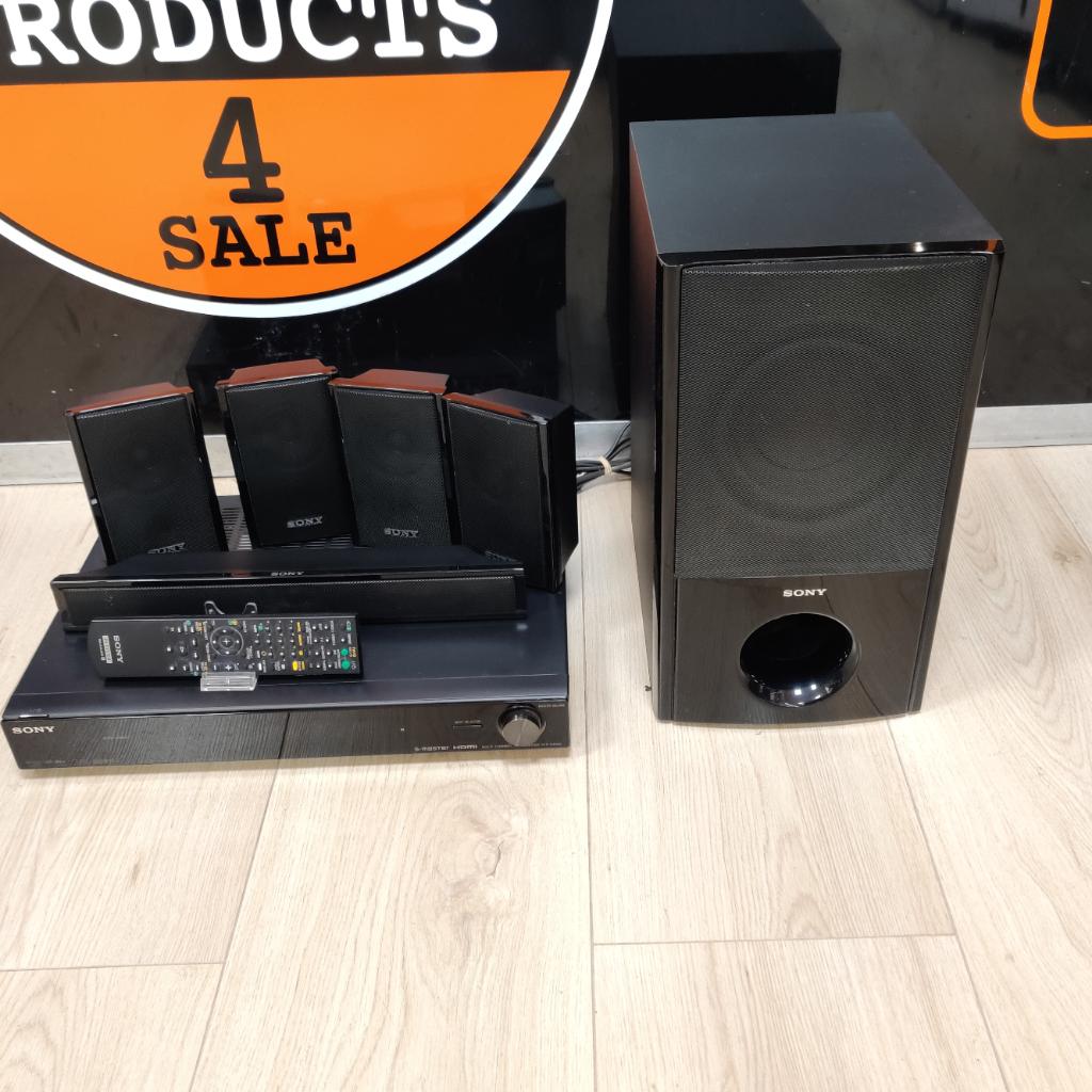 Sony STR-KS100 5.1 Home Cinema Set nu voor €89.99, Audio, Tv en Foto, Home Cinema-sets, Ophalen, 70 watt of meer, Sony, Zo goed als nieuw