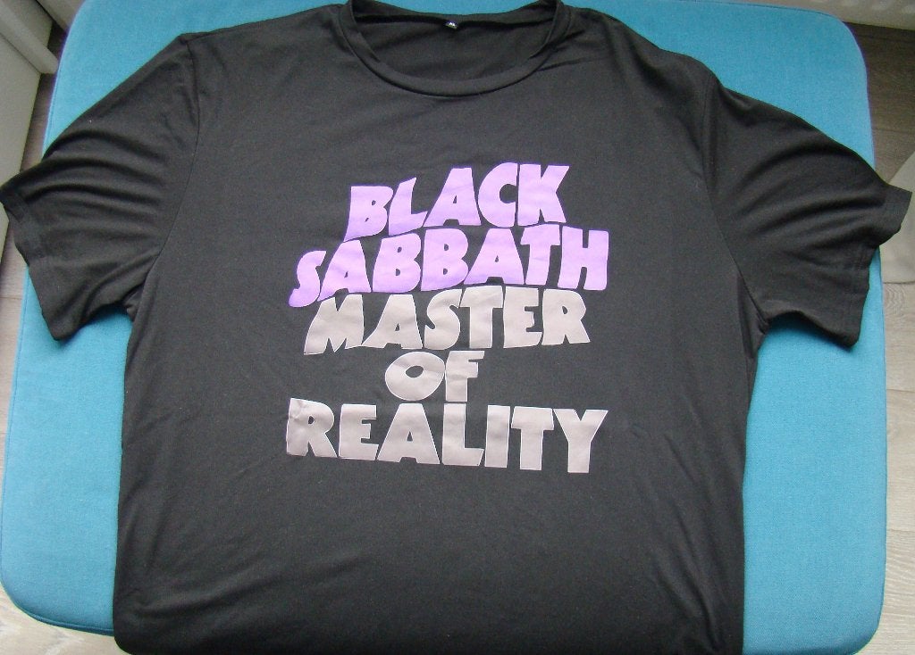 Album T-Shirt Black Sabbath - Master Of Reality - L - NIEUW-, Verzamelen, Muziek, Artiesten en Beroemdheden, Ophalen of Verzenden