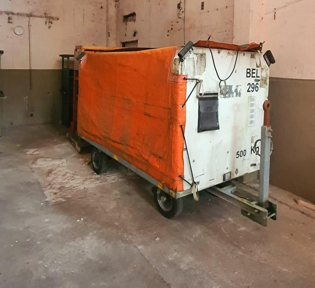 Transportkar, 100 liter of meer, Ophalen, Gebruikt, Transportkar