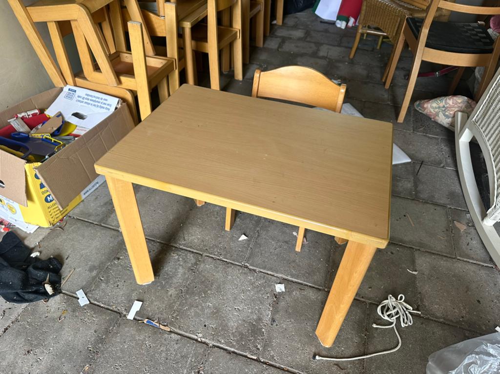 Partij school bureaus en stoelen, Ophalen of Verzenden, Zo goed als nieuw