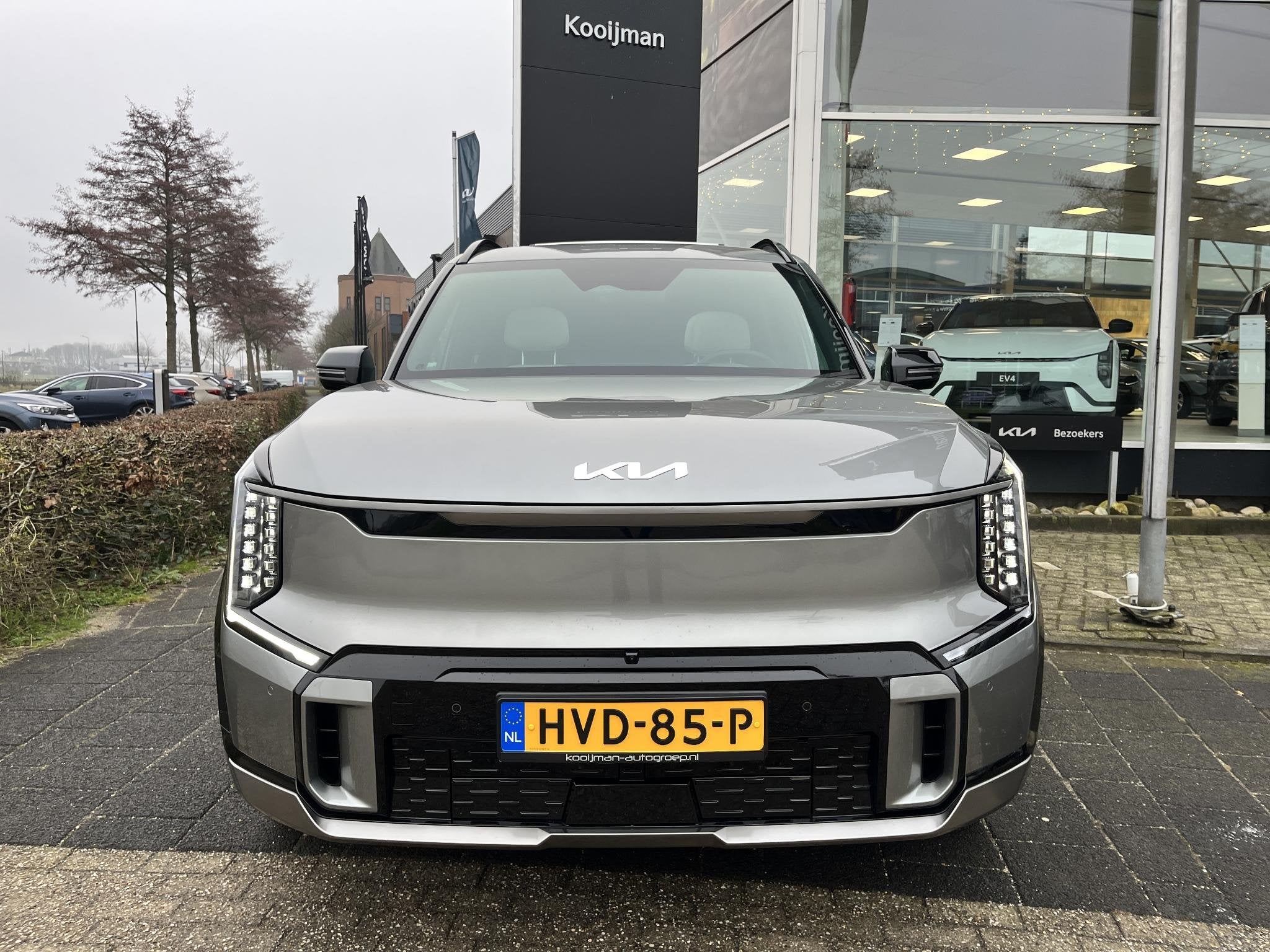 Kia EV9 GT-Line AWD 99.8 kWh Demo Korting, Meest Complete Ve, Auto's, Automaat, EV9, Origineel Nederlands, Vierwielaandrijving