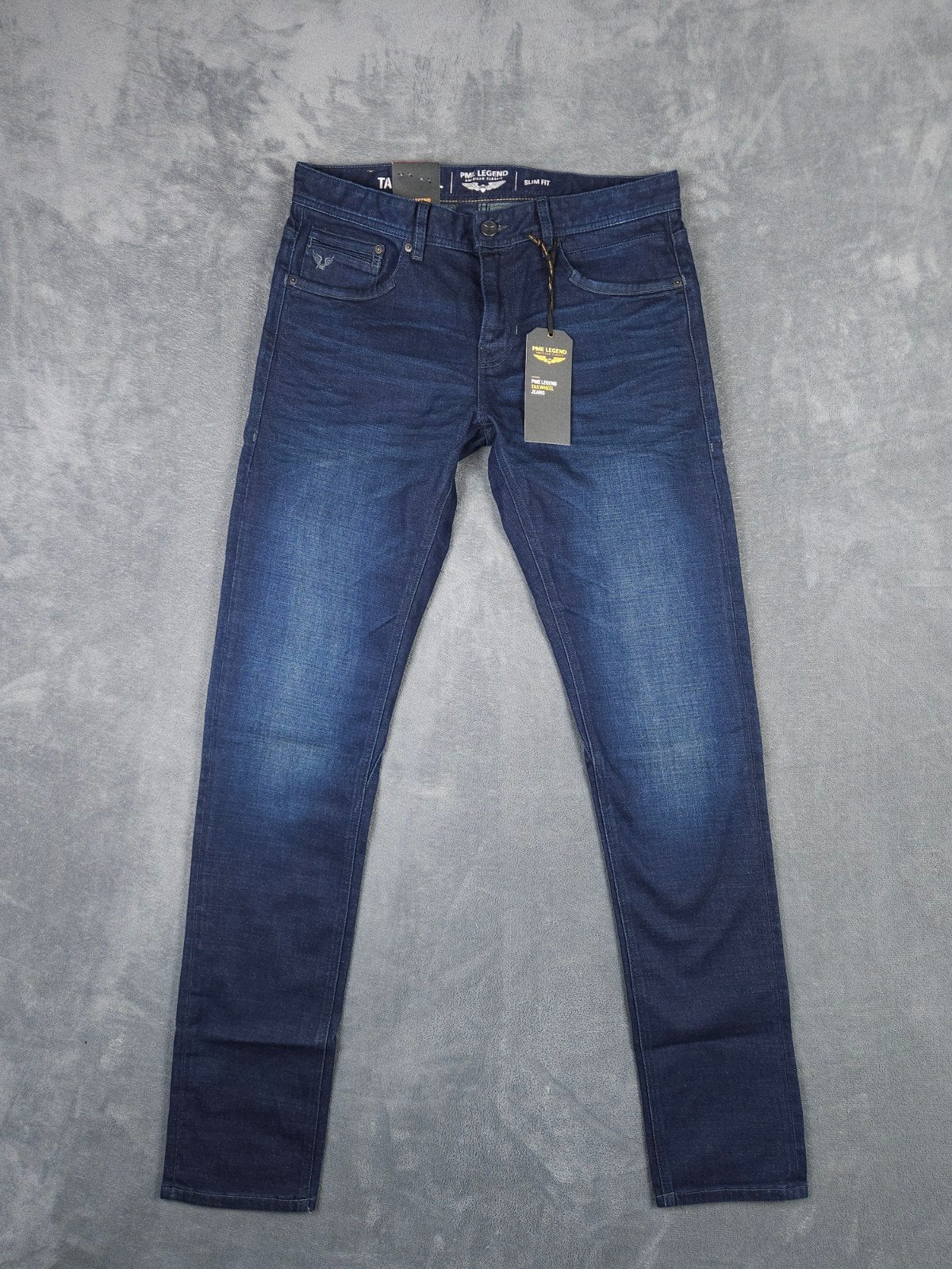 Pme Legend Tailwheel Broek W34 L36 Slim Blauw Slim Fit Denim, W36 - W38 (confectie 52/54), Blauw, ., Nieuw