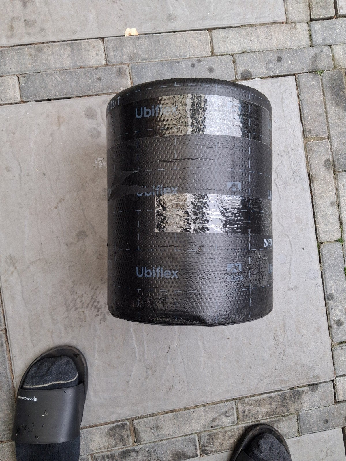 Ubiflex dakleer rol - Nieuw, Overige materialen, Zwart, Nieuw, Ophalen of Verzenden