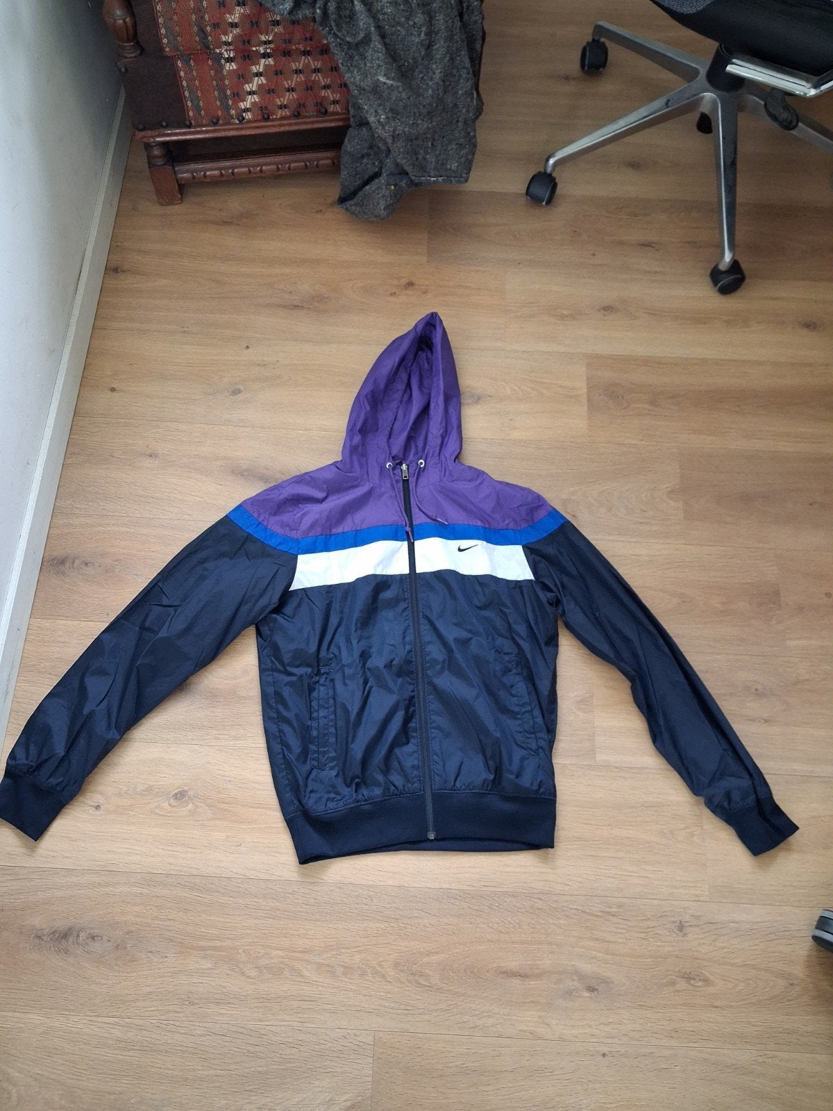 Vintage Nike Jack Maat M - Meerkleurig Retro Design, Maat 38/40 (M), Meerkleurig, Nike, Ophalen of Verzenden