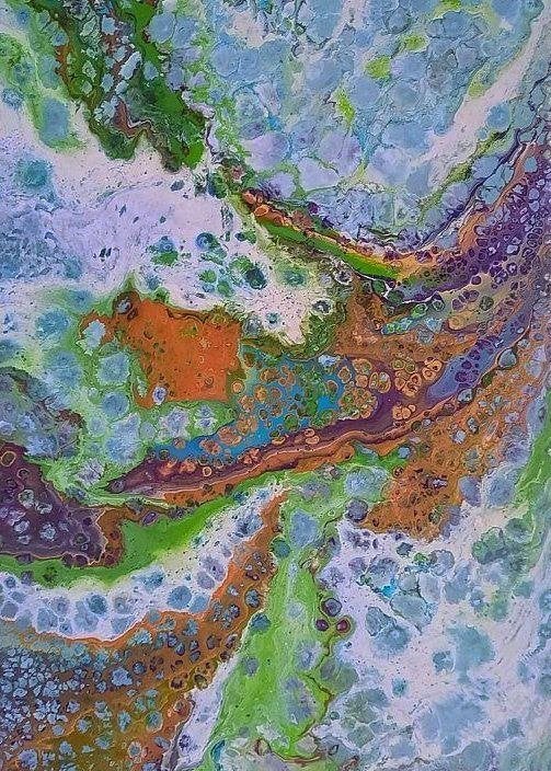 Nieuw handgeschilderd schilderij, Antiek en Kunst, Kunst | Schilderijen | Klassiek, Acrylverf, Ophalen of Verzenden, Handgeschilderd