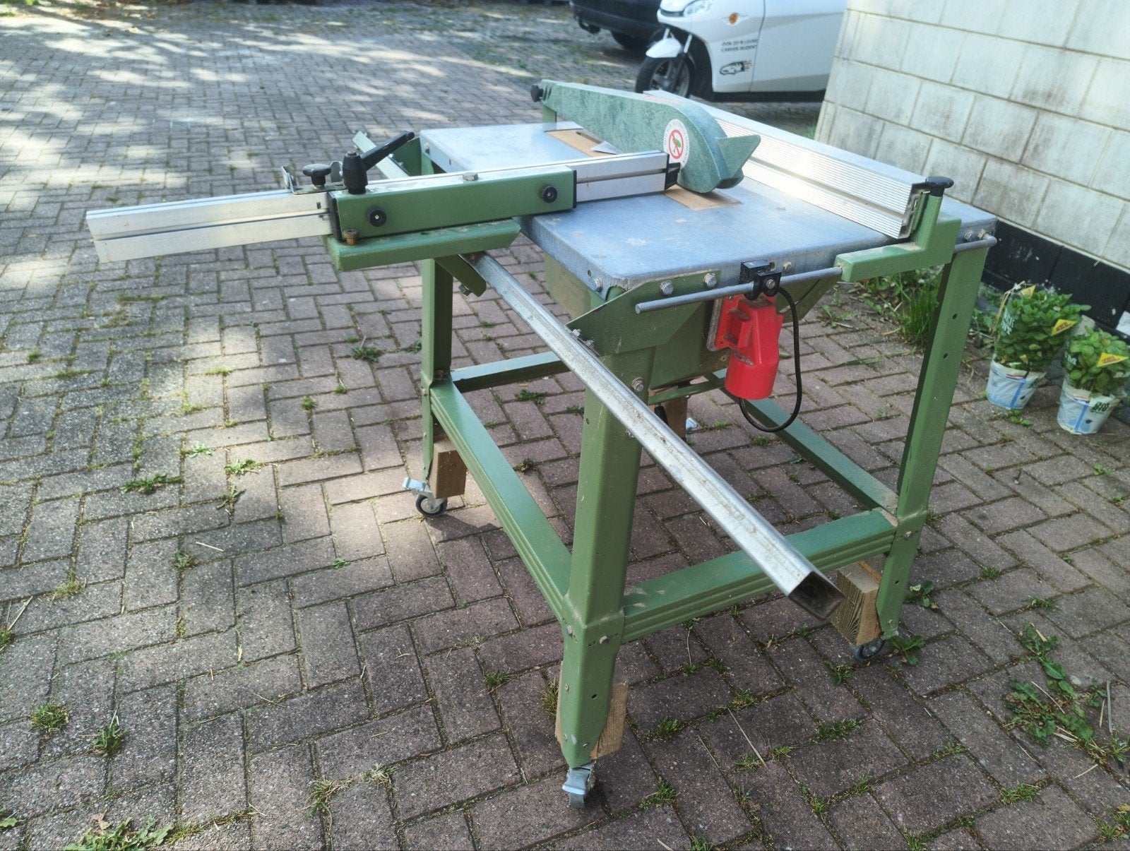 Electra beckum zaag tafel, Ophalen, Gebruikt, 70 mm of meer, Overige typen