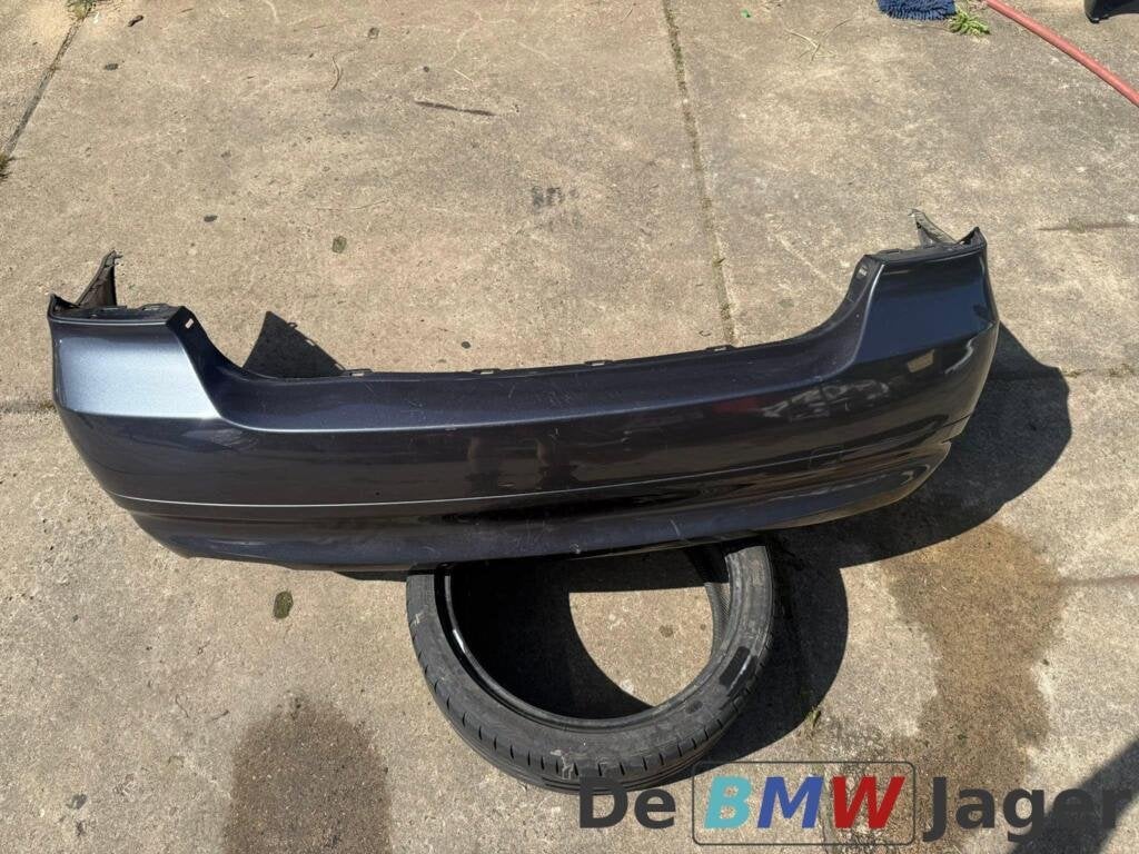 Achterbumper sparklinggraphit BMW 3-serie E90 51127058509, Gebruikt, Ophalen of Verzenden, Achter, Bumper