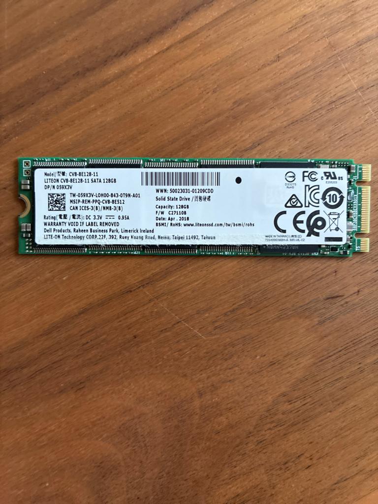 SATA SSD 128GB, Computers en Software, Harde schijven, Ophalen, Intern, Gebruikt, Server