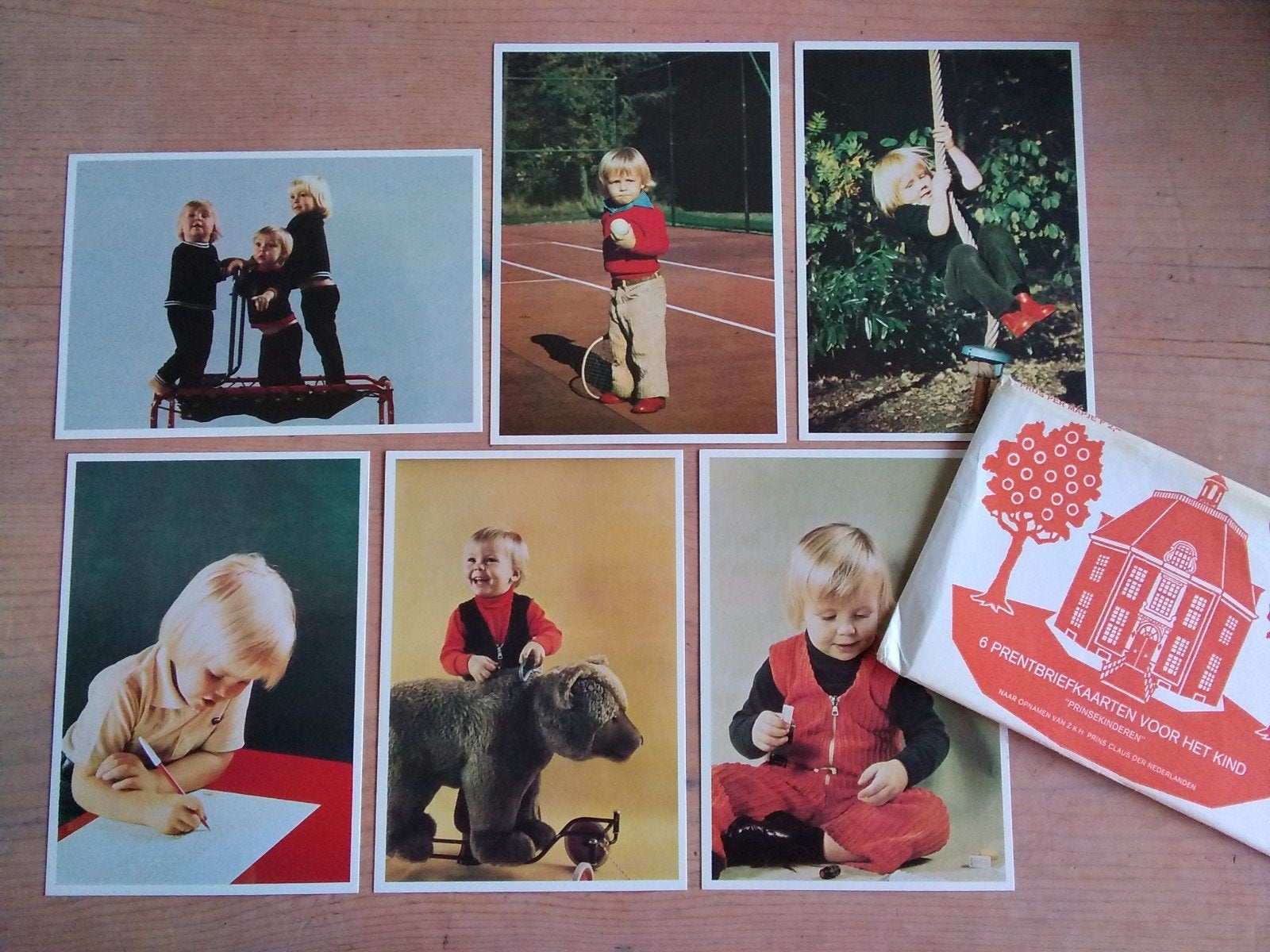 Ansichtkaarten "Prinsekinderen" Kinderpostzegels 1972, Verzenden, Kaart, Foto of Prent