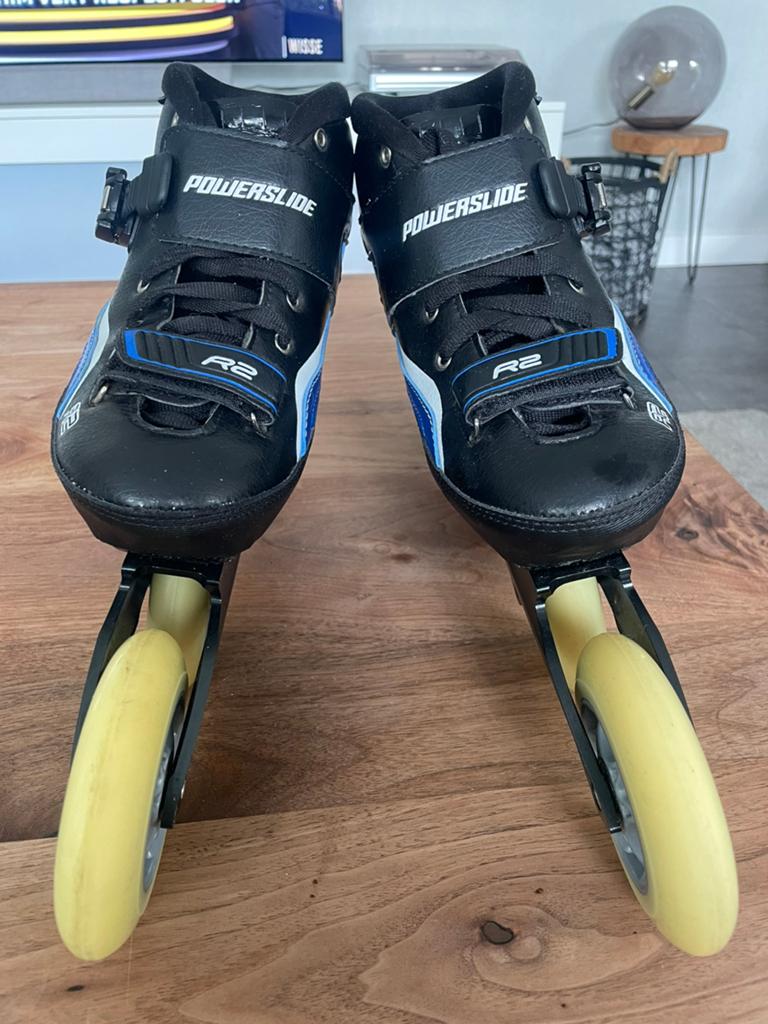 Skeelers Powerslide R2, Sport en Fitness, Skeelers, Ophalen of Verzenden, Zo goed als nieuw, Powerslide