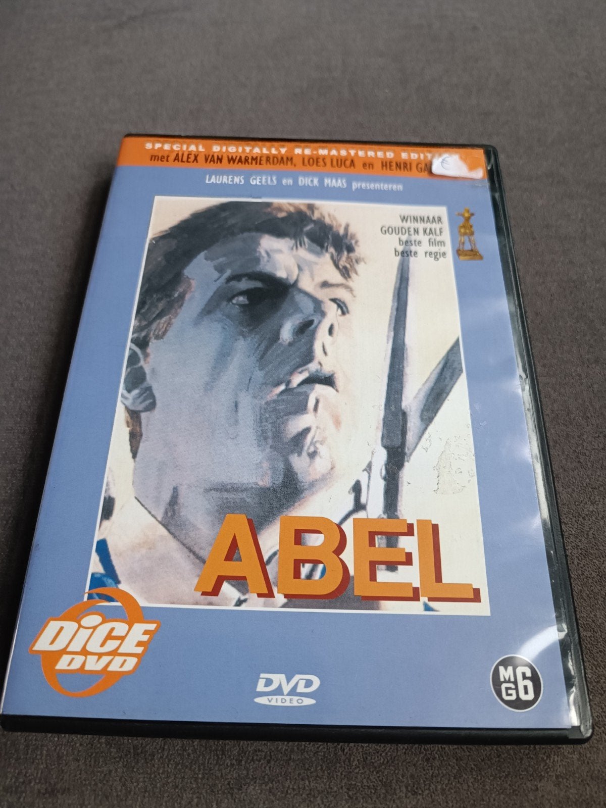 Abel - dvd, Cd's en Dvd's, Dvd's | Nederlandstalig, Alle leeftijden, Ophalen of Verzenden, Zo goed als nieuw, Drama