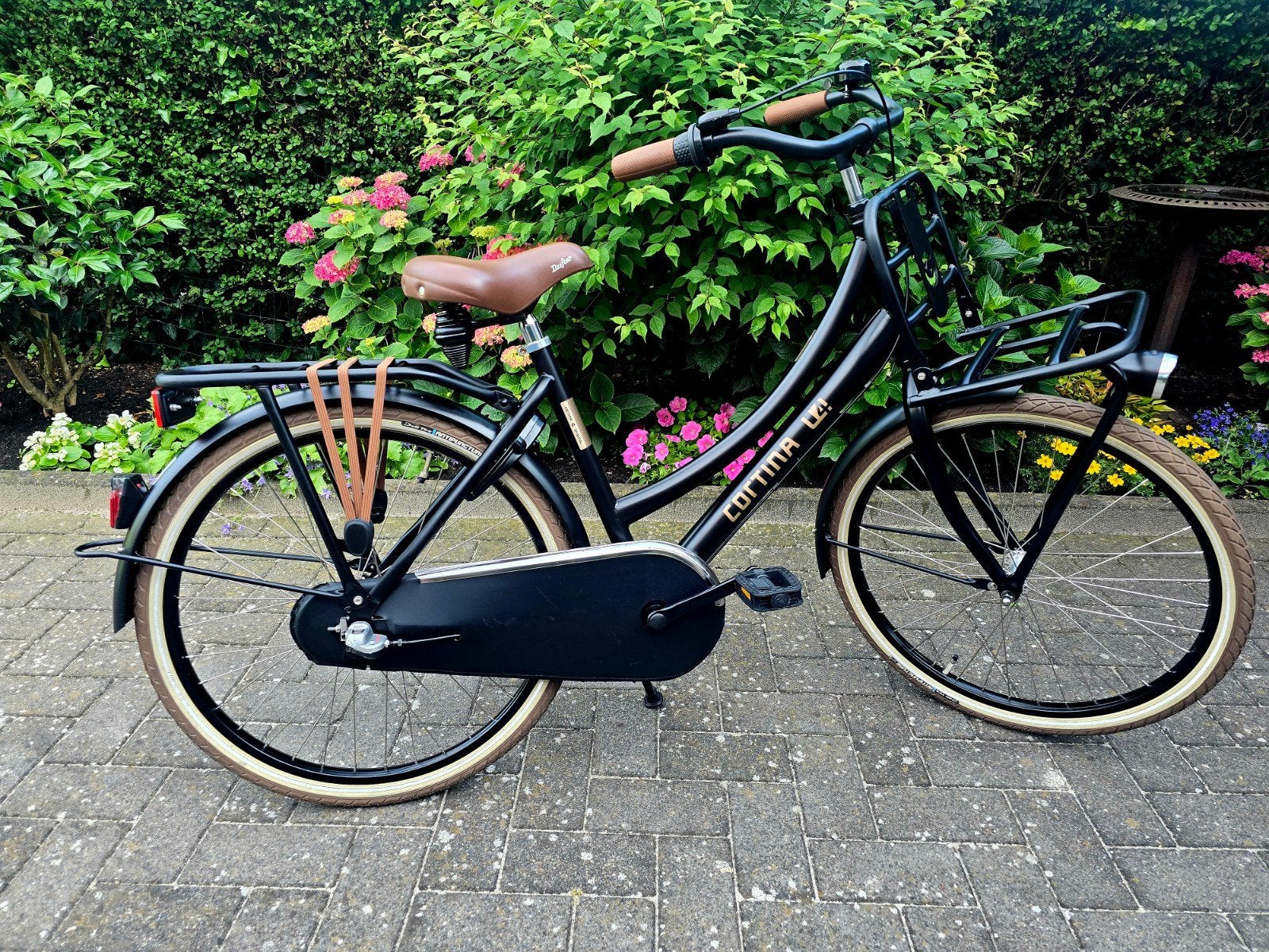 Cortina U4 meisjes transportfiets  24 inch, Ophalen, 24 inch, Cortina U4 transportfiets, Versnellingen