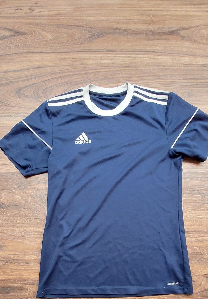 Adidas sport shirt - kleur blauw - maat S, Blauw, Ophalen of Verzenden, Zo goed als nieuw, Adidas