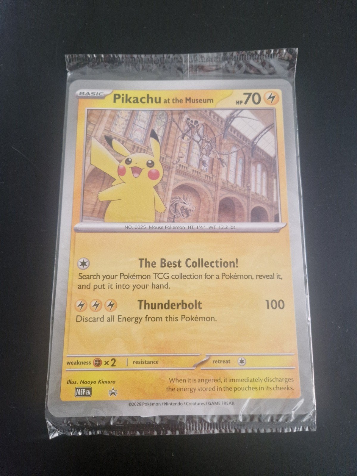 pickachu at the museum, Ophalen of Verzenden, Nieuw, Losse kaart