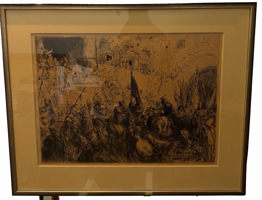 Marius Bauer - Feestelijke intocht (1918), Ophalen of Verzenden