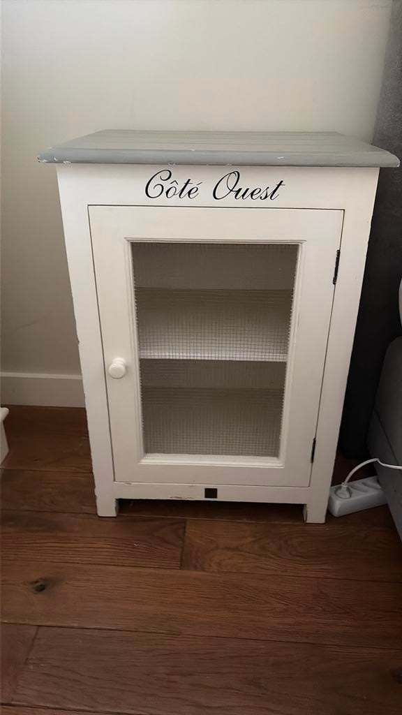Riviera maison kastje brocante vliegenkast, Huis en Inrichting, Zo goed als nieuw, Minder dan 100 cm, 25 tot 50 cm, 50 tot 100 cm
