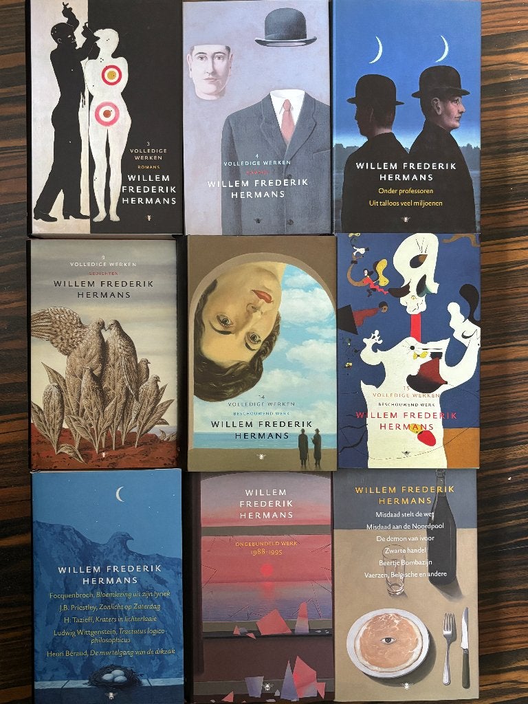 Willem Frederik Hermans - Volledige werken (9 delen), Boeken, Willem Frederik Hermans, Ophalen of Verzenden, Zo goed als nieuw