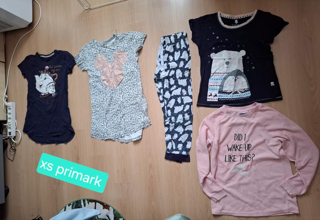 Nachtkleding setjes en losse items (XS, Primark), Primark, Ophalen of Verzenden, Blauw, Nachtkleding