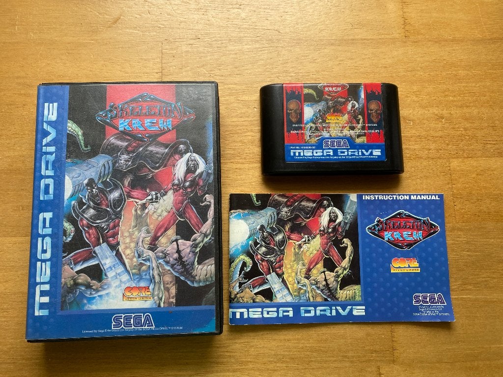 Skeleton Krew sega mega drive, 1 speler, Racen en Vliegen, Ophalen of Verzenden, Zo goed als nieuw