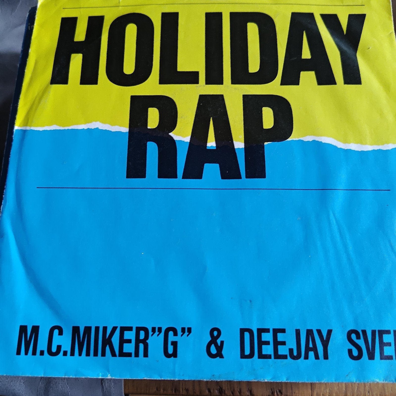 M.C. Miker G & Deejay Sven - Holiday Rap Single, Cd's en Dvd's, Ophalen of Verzenden, Gebruikt, 7 inch
