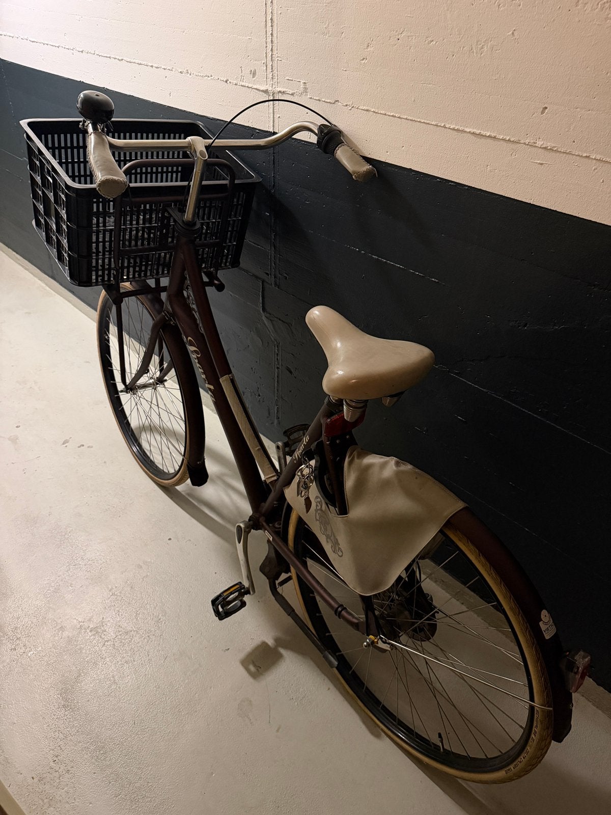 Sparta Country Tour paars, 50 tot 53 cm, Ophalen, Gebruikt, Terugtraprem