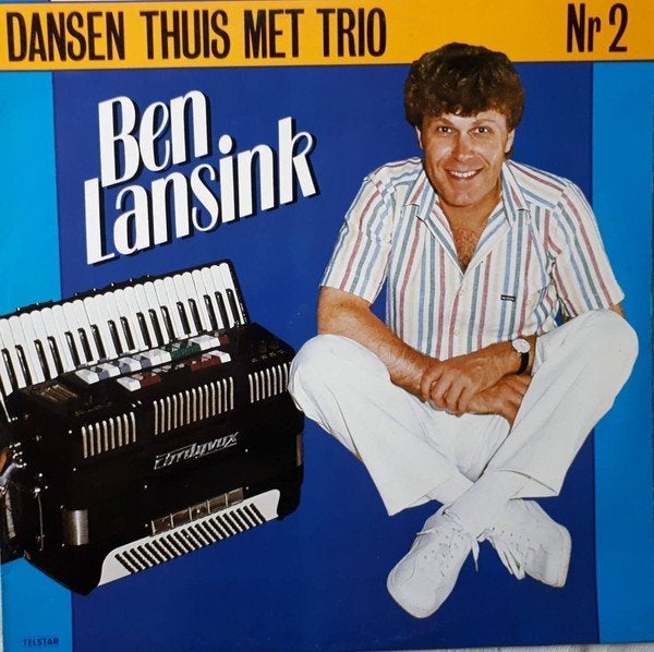 Telstar L.P. (1983) Ben Lansink - Dansen Thuis met Trio nr.2, LP, Gebruikt, Ophalen of Verzenden, Levenslied of Smartlap