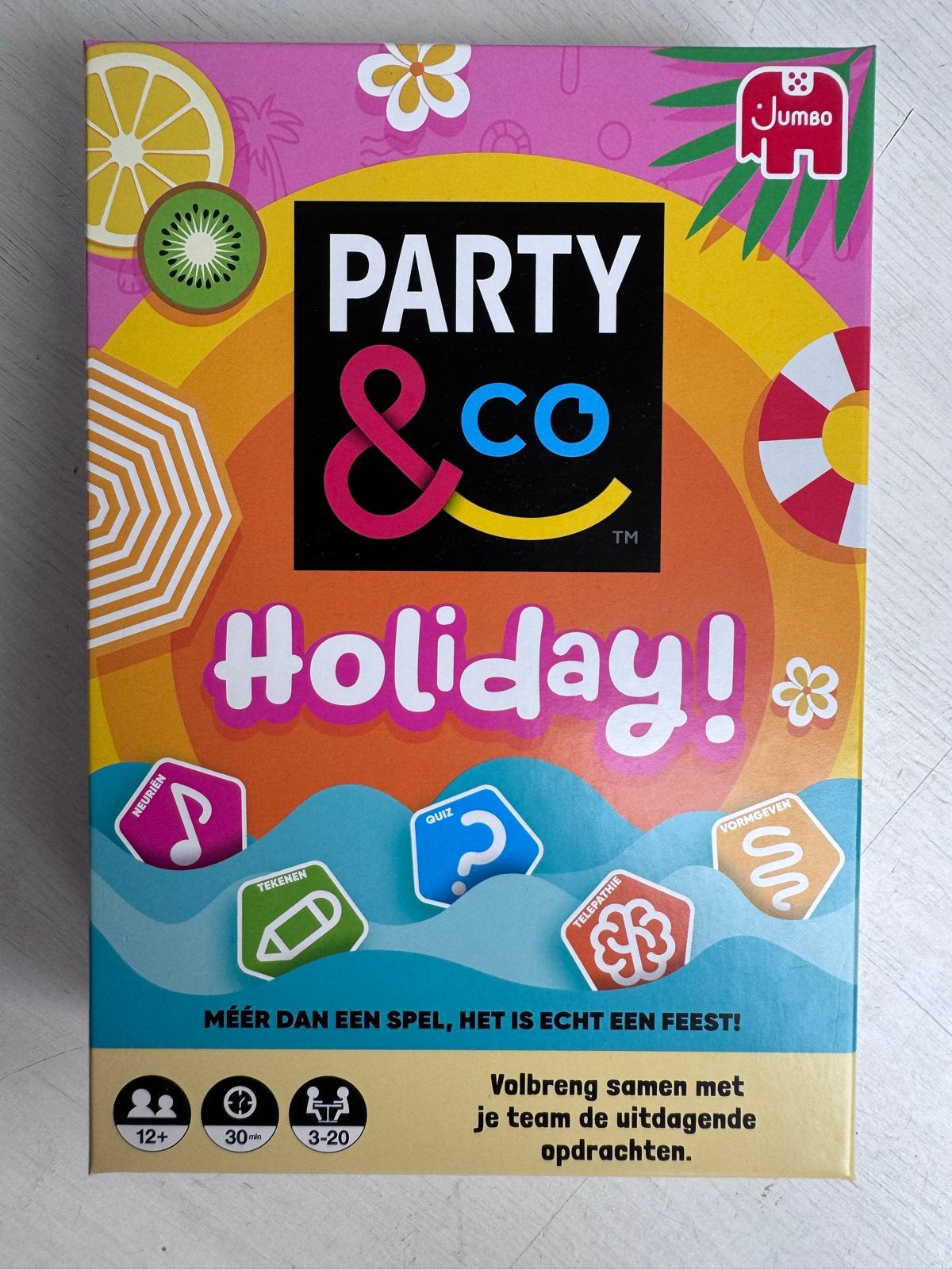 Party & Co Holiday! Bordspel - Nieuw in verpakking, Drie of vier spelers, Ophalen of Verzenden, Nieuw