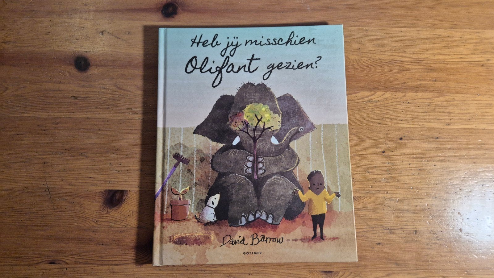 David Barrow - Heb jij misschien Olifant gezien?, Ophalen of Verzenden, Zo goed als nieuw, David Barrow