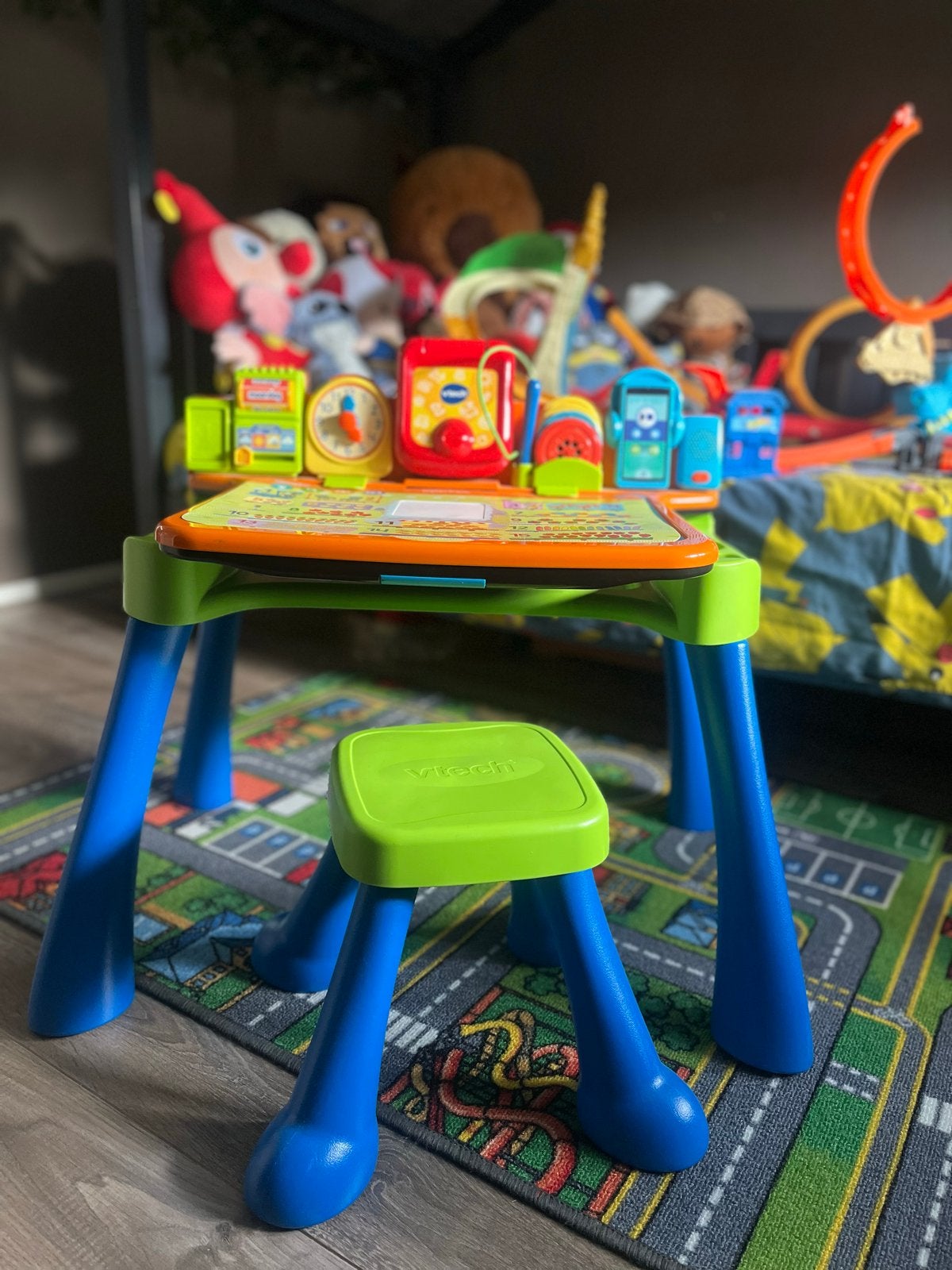 VTech Magisch Speel- en LeerBuro met Stoel, Ophalen, Zo goed als nieuw, 2 tot 4 jaar