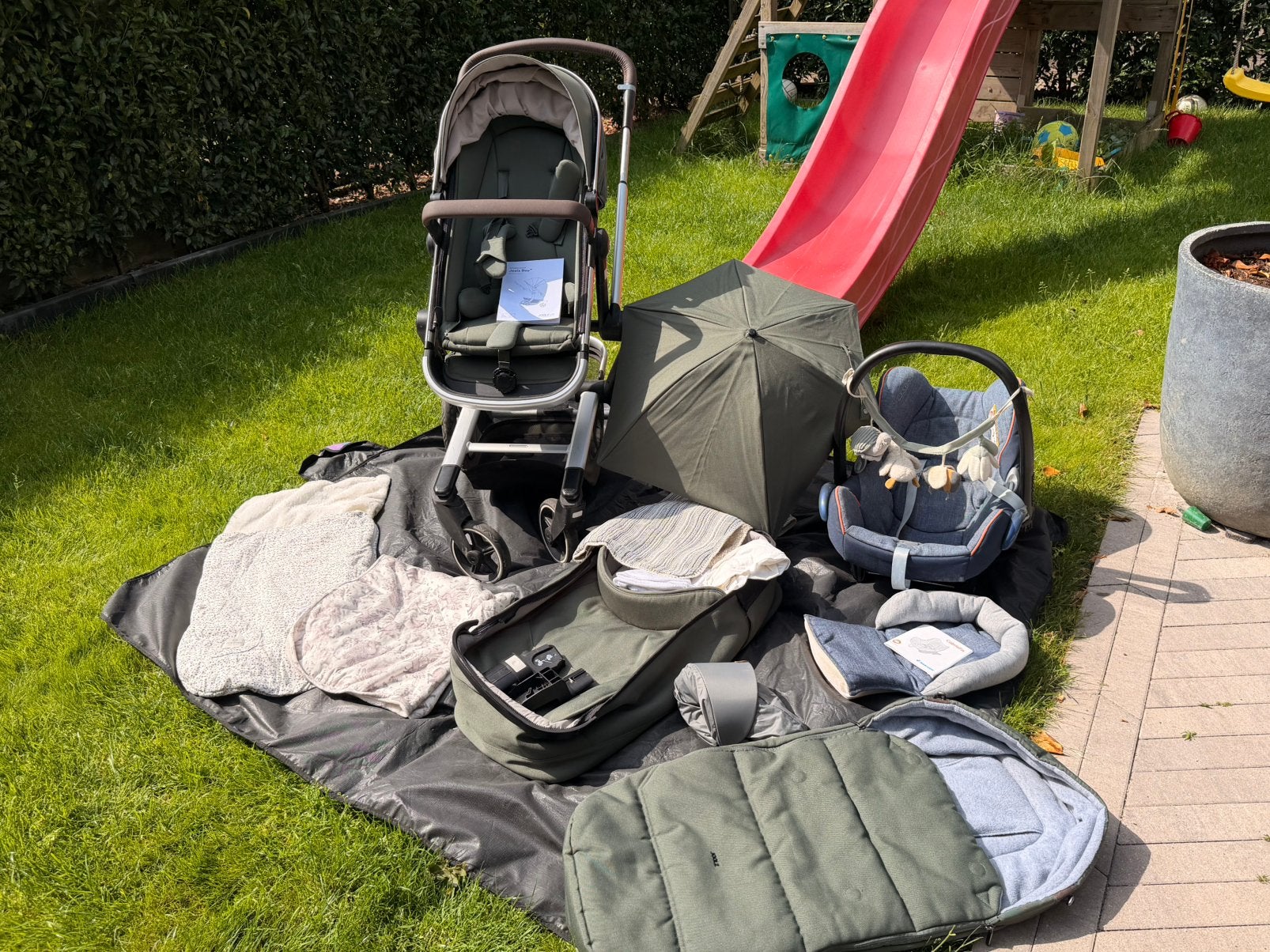 Zeer complete, nette Joolz day kinderwagen incl. accessoires, Ophalen, Zo goed als nieuw, Overige merken