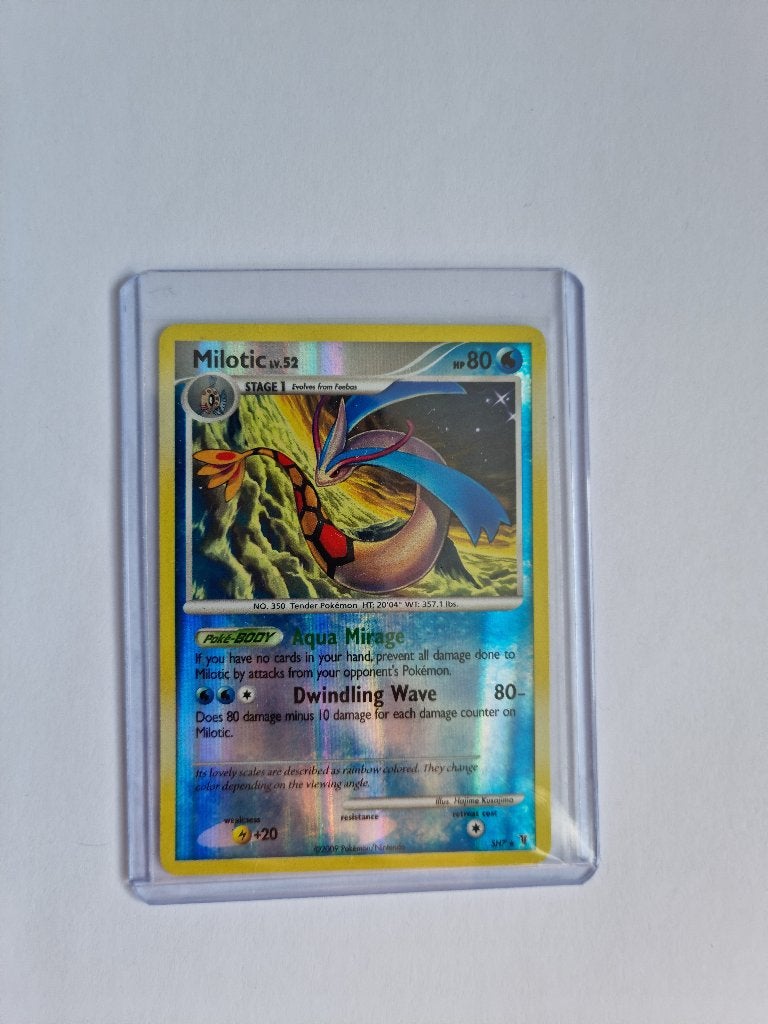 Milotic SH7, Ophalen of Verzenden, Zo goed als nieuw, Losse kaart, Foil