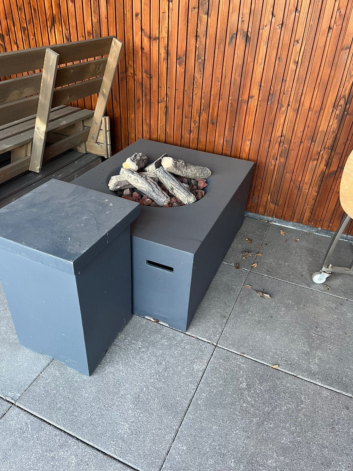 Gas vuurtafel, Ophalen, Zo goed als nieuw