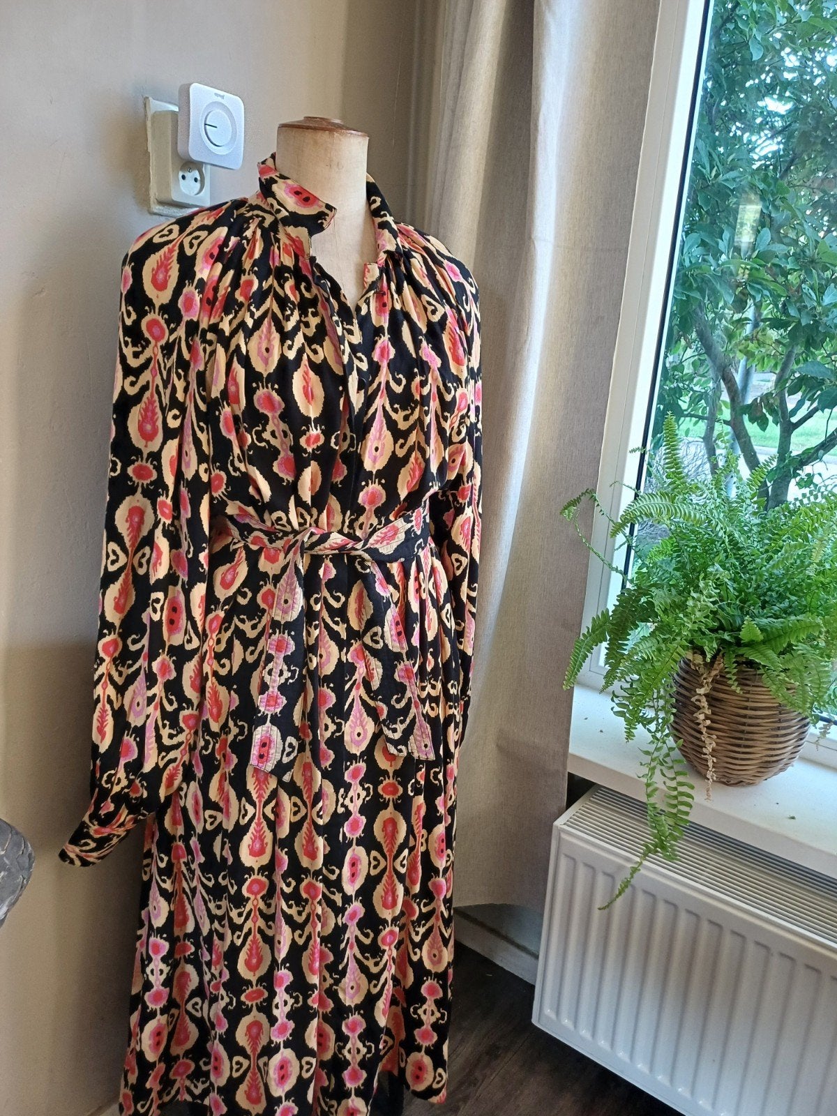 Prachtige jurk Lonneke Nootenboom Eksept Shoeby L/XL, Meerkleurig, Maat 42/44 (L), Ophalen of Verzenden, Zo goed als nieuw