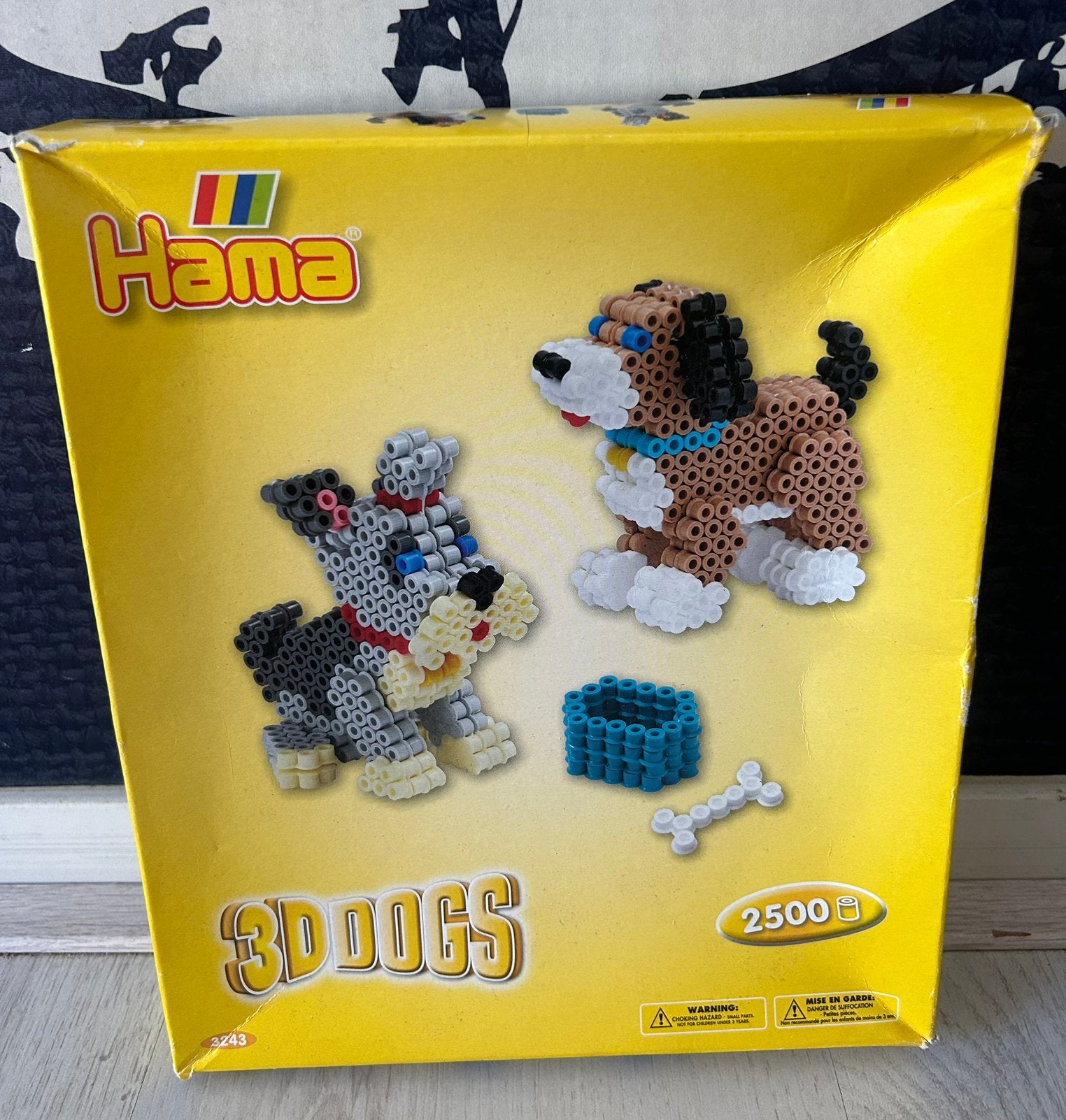 Strijkkralen set Hama 3D dogs, Hobby en Vrije tijd, Ophalen of Verzenden, Nieuw, Dieren, Hama