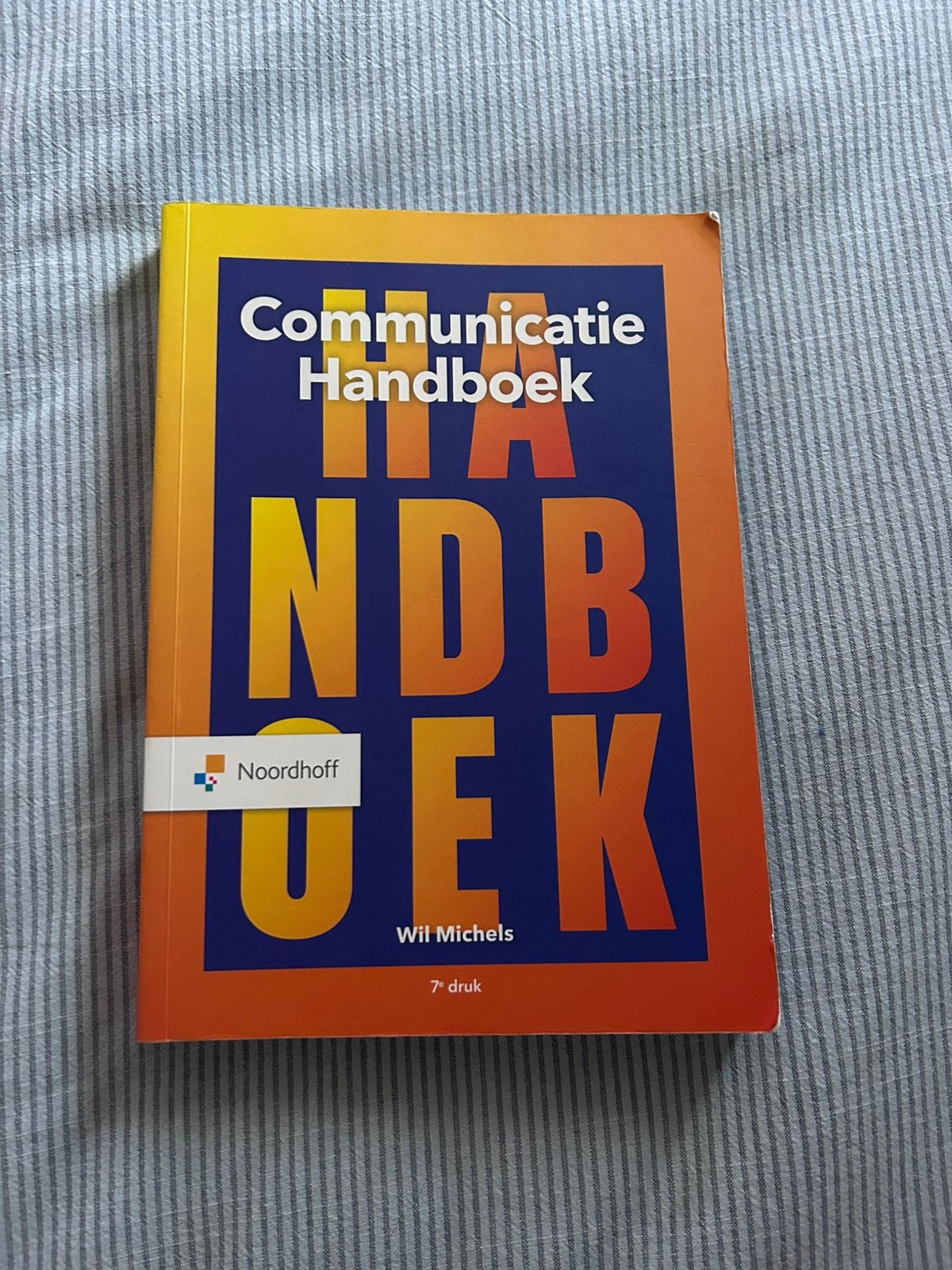 Communicatie handboek 7e druk, Ophalen of Verzenden, Zo goed als nieuw