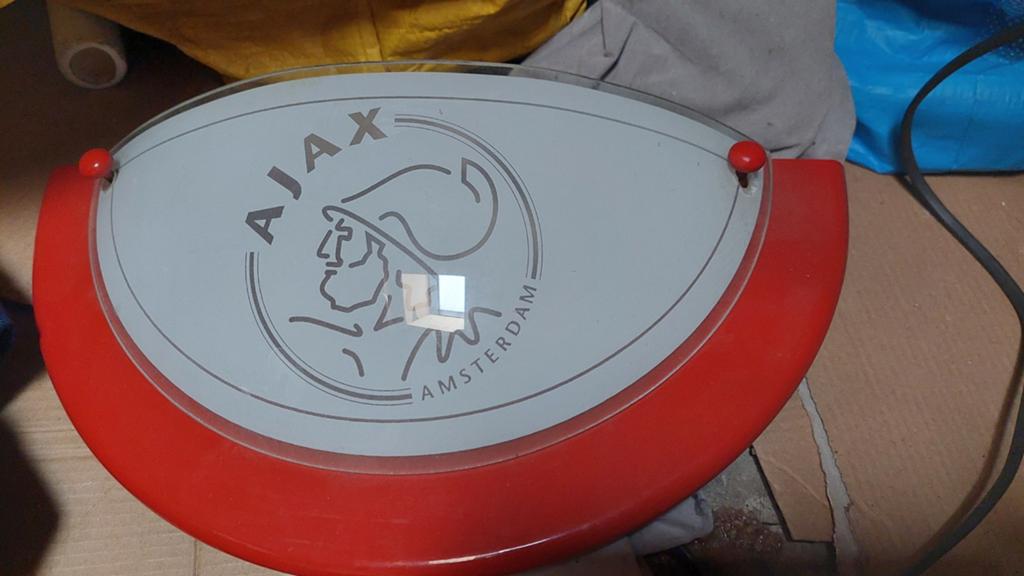 Ajax lampje, Huis en Inrichting, Ophalen of Verzenden, Minder dan 50 cm