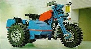 Lego Technic Expert Builder 857 Motorcycle, Compleet, Lego, Ophalen of Verzenden, Zo goed als nieuw