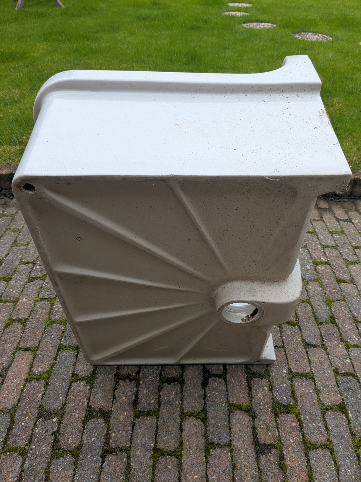 Uitstortgootsteen / Spoelbak, Doe-het-zelf en Verbouw, Ophalen, Gebruikt, Steen, Overige typen