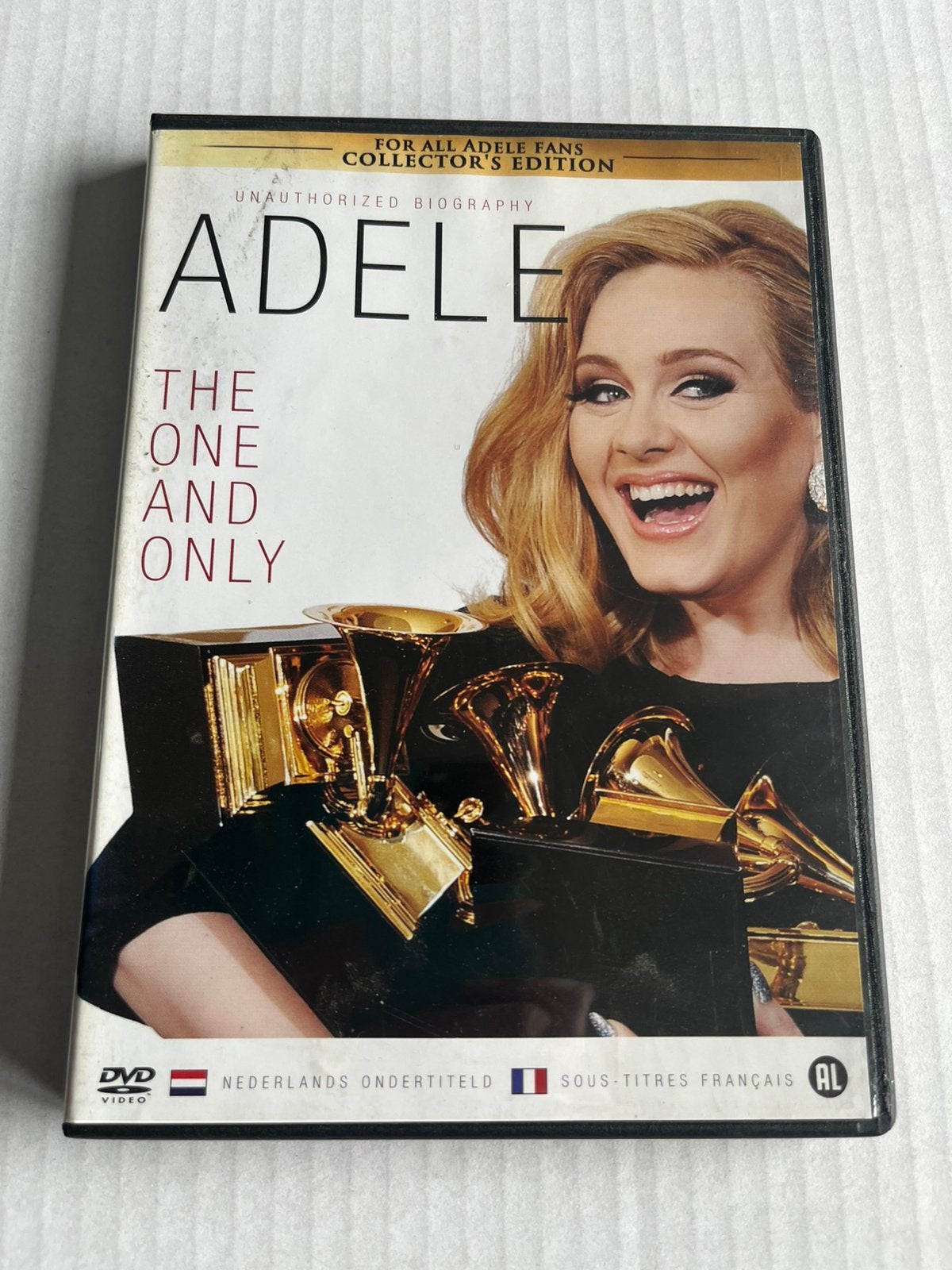 Adele: The One and Only - Ongeautoriseerde Biografie DVD, Alle leeftijden, Ophalen of Verzenden, Gebruikt, Documentaire