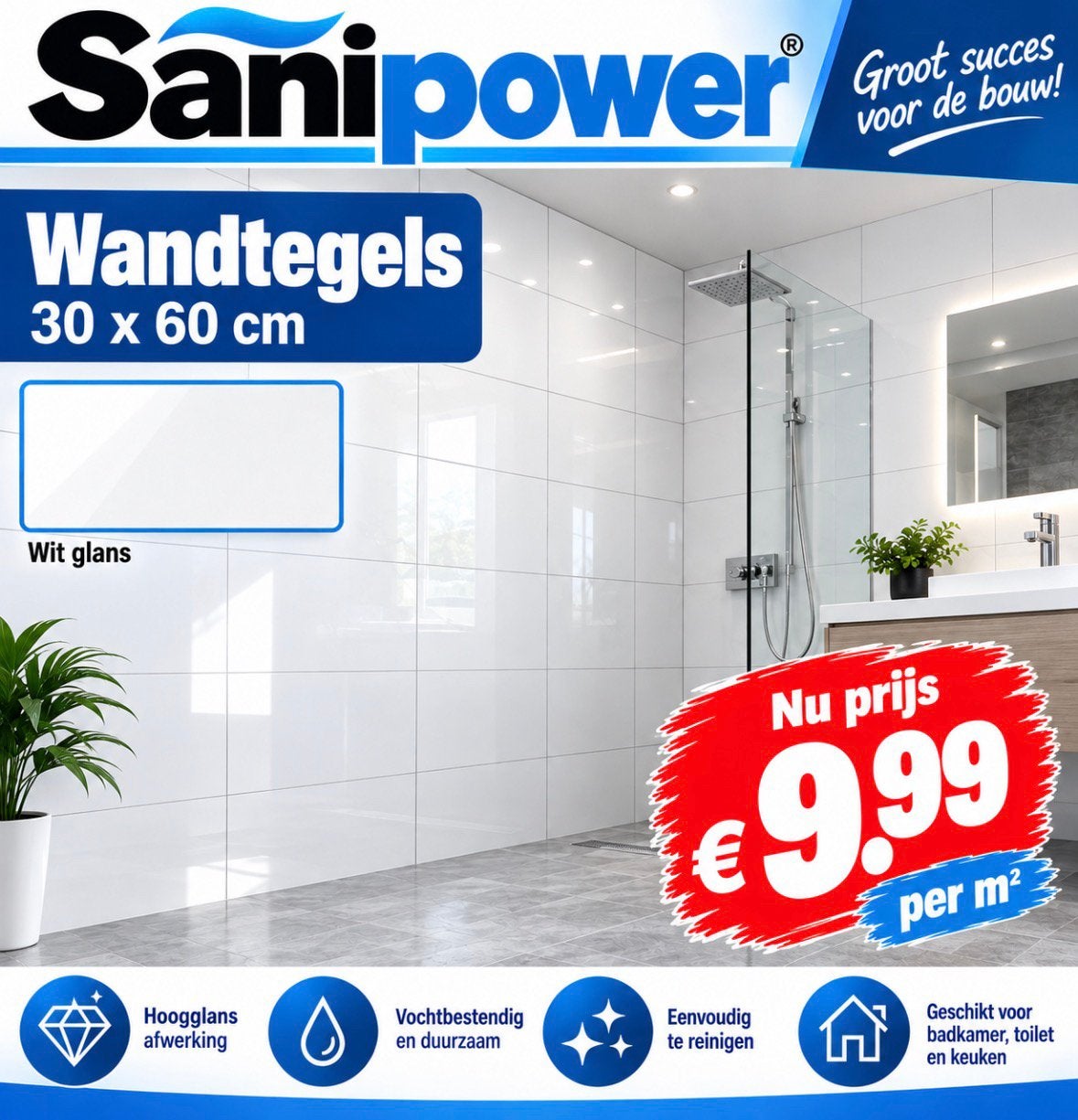 Sicak/soguk yan musluklu tuvalet/bidet., Ophalen of Verzenden, Nieuw