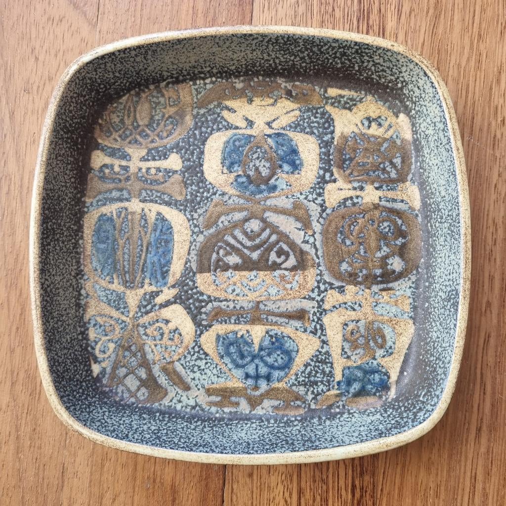 Prachtige schaal 17 x 17 cm Royal Copenhagen porselein Baca, Ophalen of Verzenden