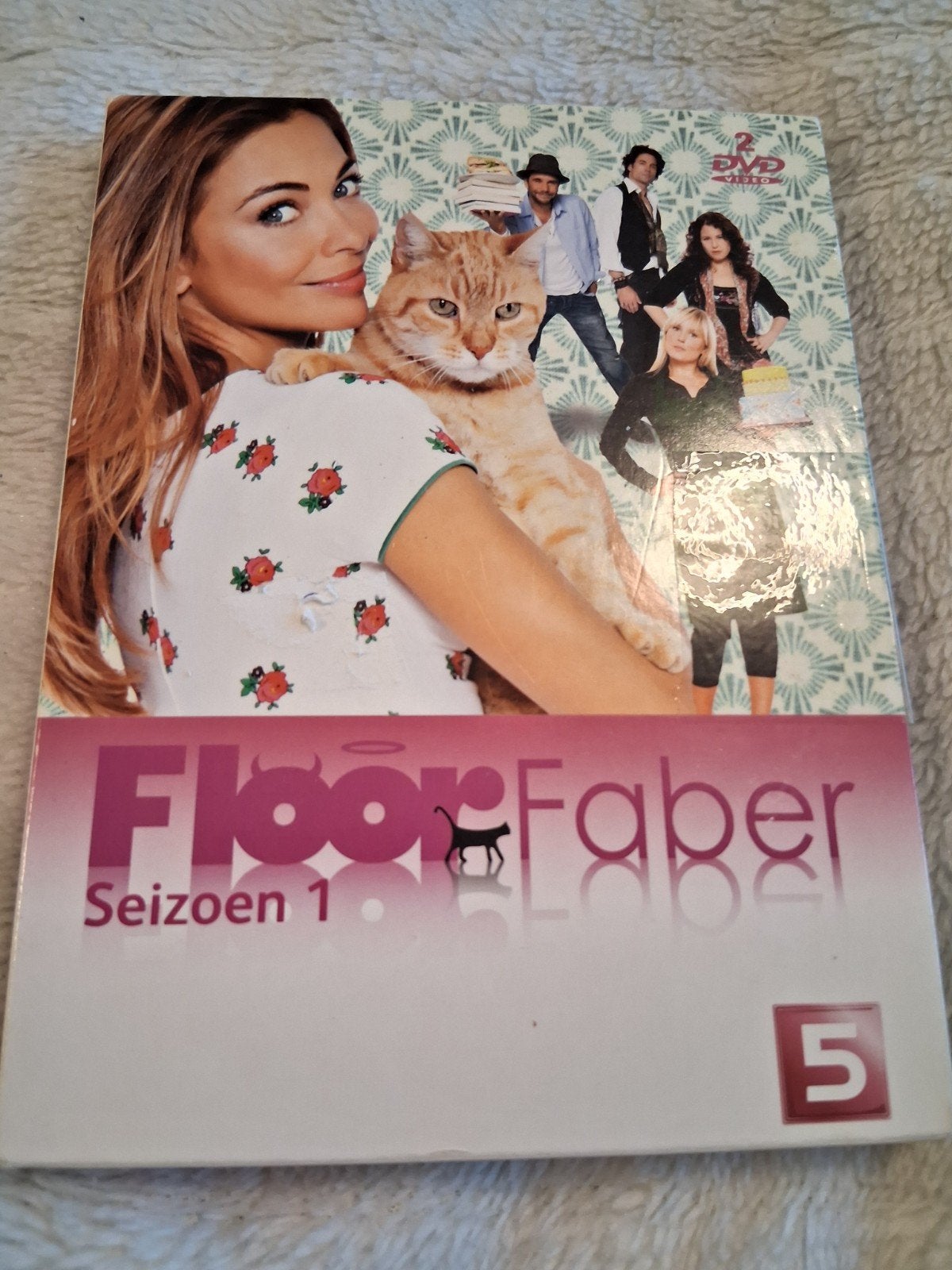 Floor Faber Seizoen 1 DVD - Nederlandse Komedie, Cd's en Dvd's, Vanaf 9 jaar, Ophalen of Verzenden, Gebruikt, Komedie