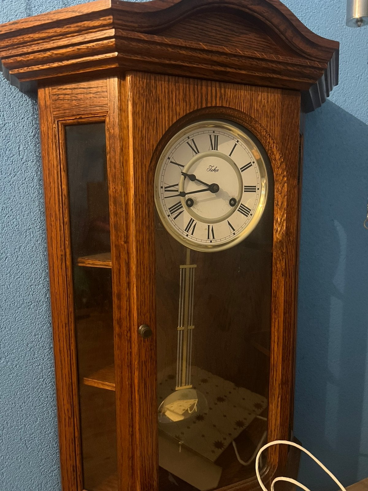 Franz Hermle bim bam wandklok, Antiek en Kunst, Ophalen of Verzenden