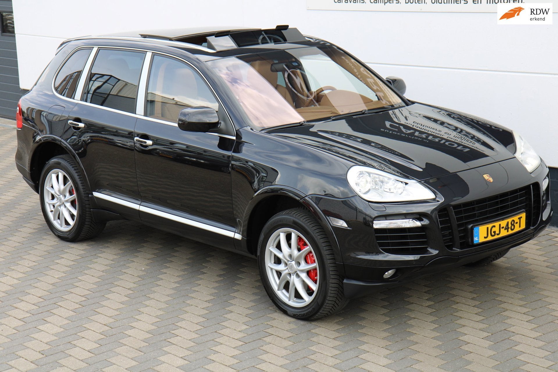 Porsche Cayenne 4.8 Turbo Carplay Pano Xenon Youngtimer !, Automaat, Cayenne, Gebruikt, 8 cilinders