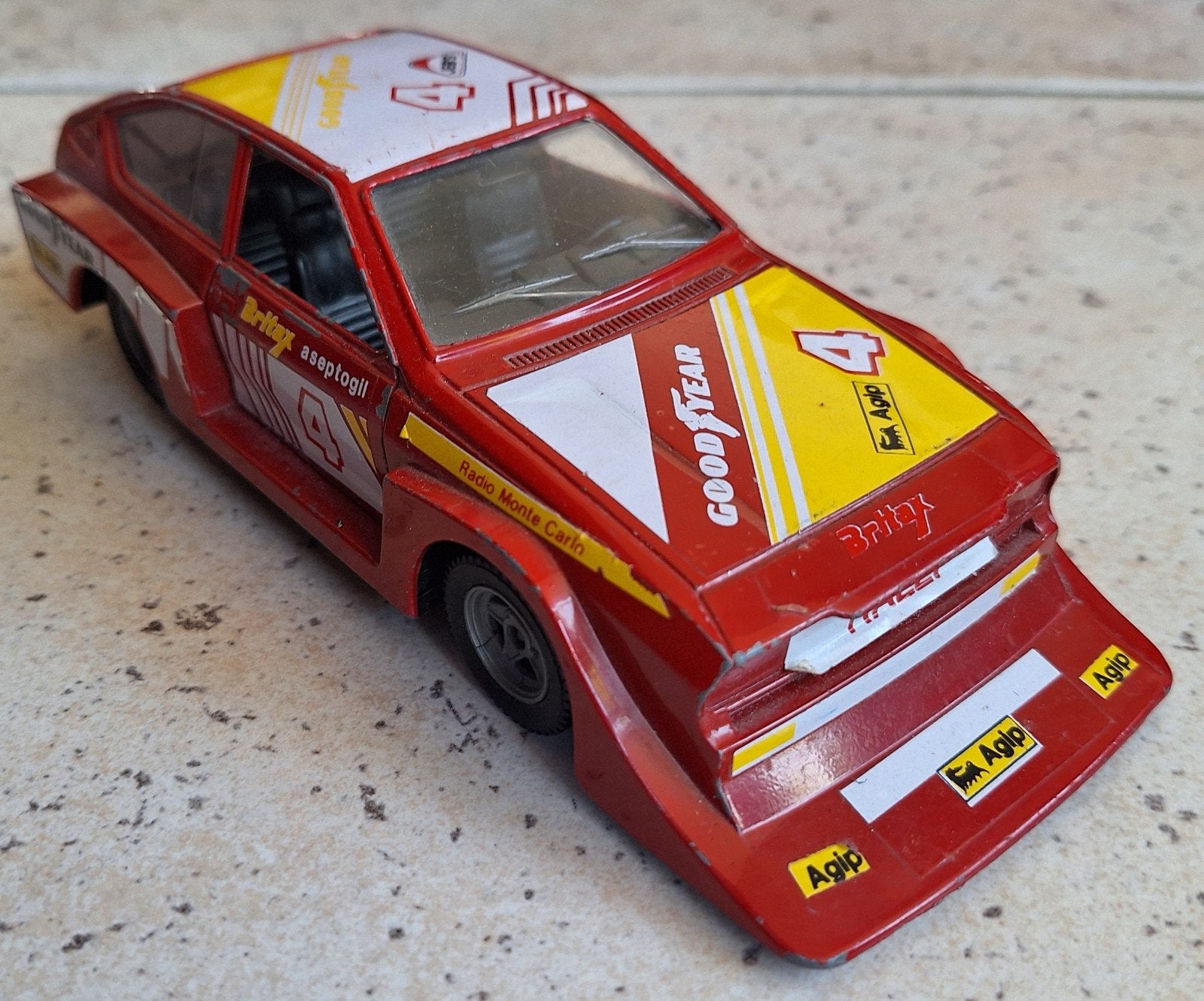Polistil Alfetta GTV Turbo schaal 1:25, Ophalen of Verzenden, Gebruikt, Overige merken