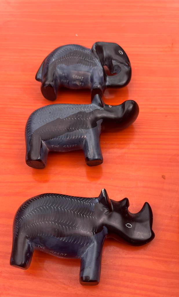 Afrikaanse decoratie: Beelden en hoorns, Ophalen of Verzenden, Gebruikt