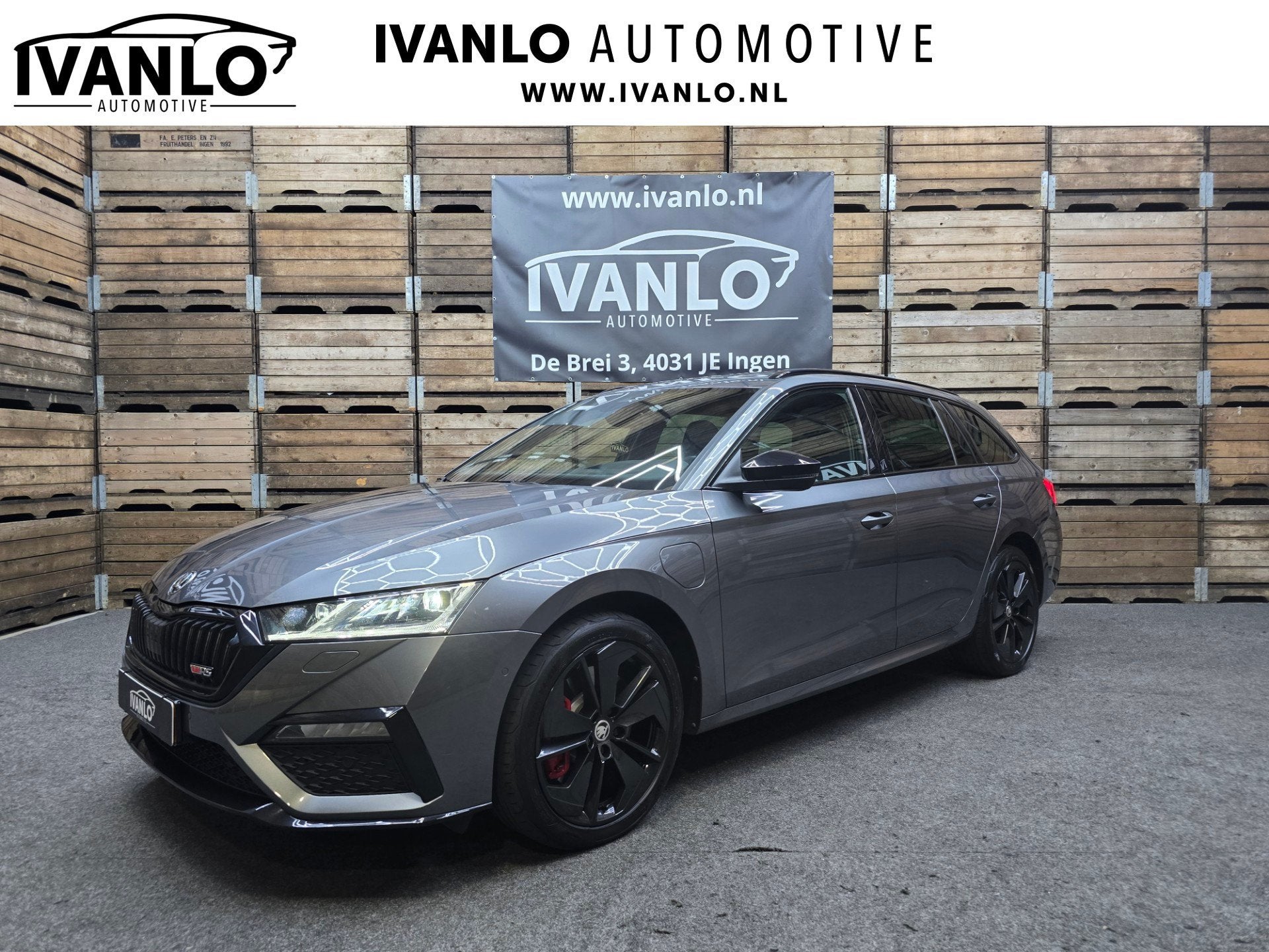 Skoda Octavia Combi 1.4 TSI RS iV PHEV Business Pano HUD Nav, Gebruikt, 4 cilinders, 150 pk, Plug-in hybride